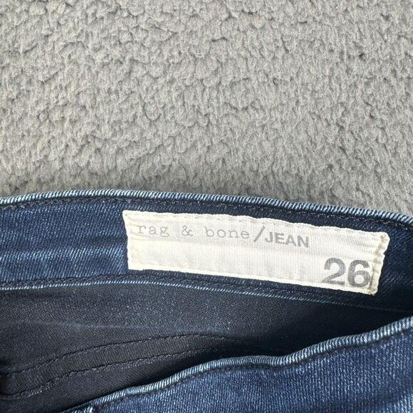 RAG & BONE Skinny Jeans Los Feliz Dark Wash Women’s Size 26 W150K89LOS - Picture 8 of 14